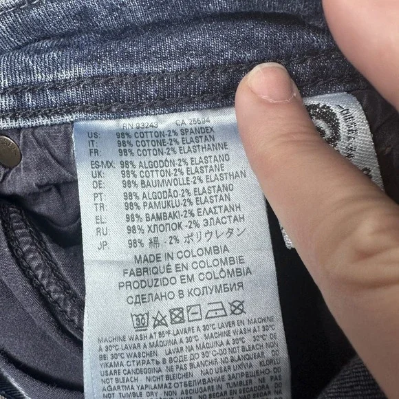 Diesel Jeans Mens 33x34 Zatiny Distressed Regular Bootcut C84ZX Button Fly Blue - Picture 14 of 16